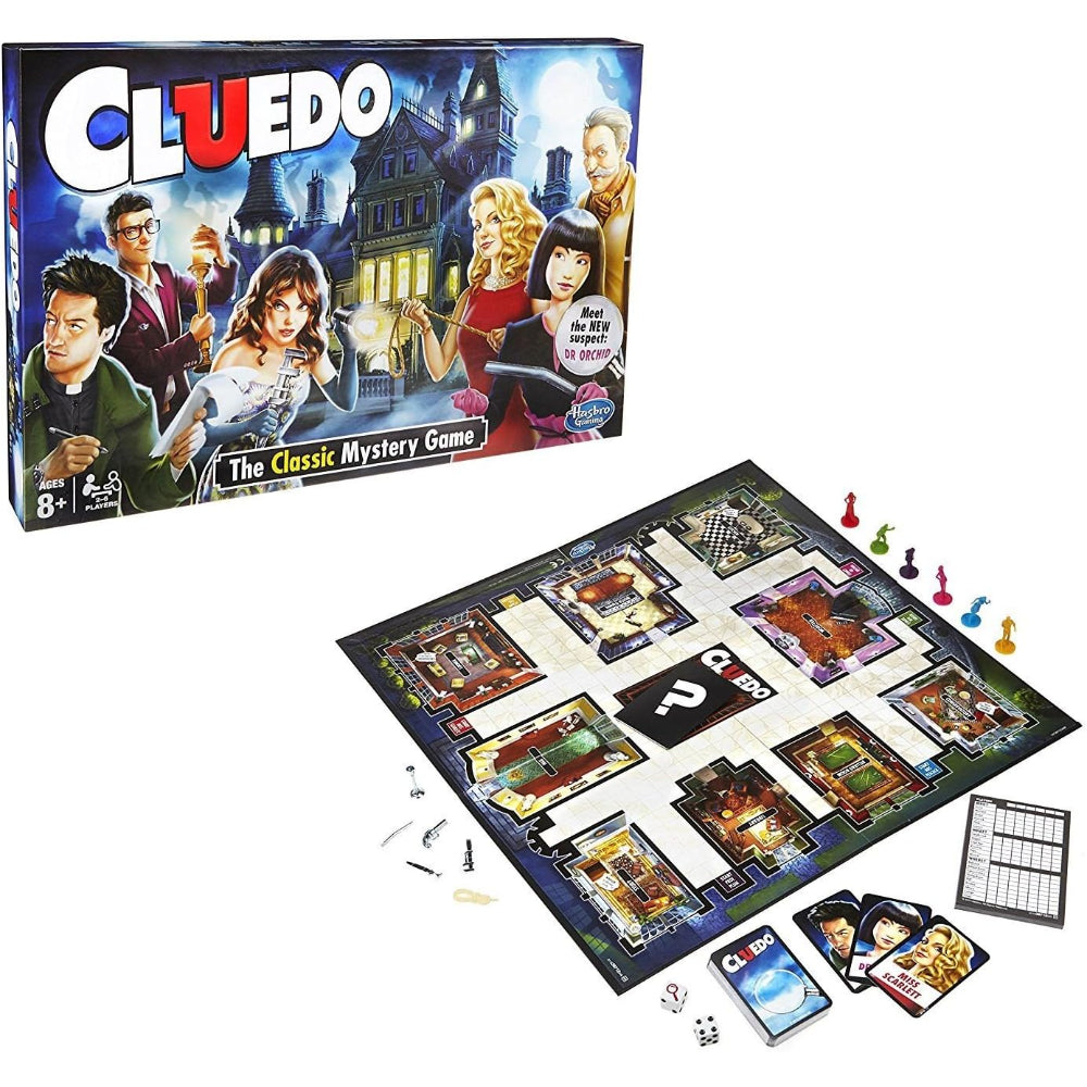 Cluedo The Classic Mystery Game Board Game - Toys - Bright Future