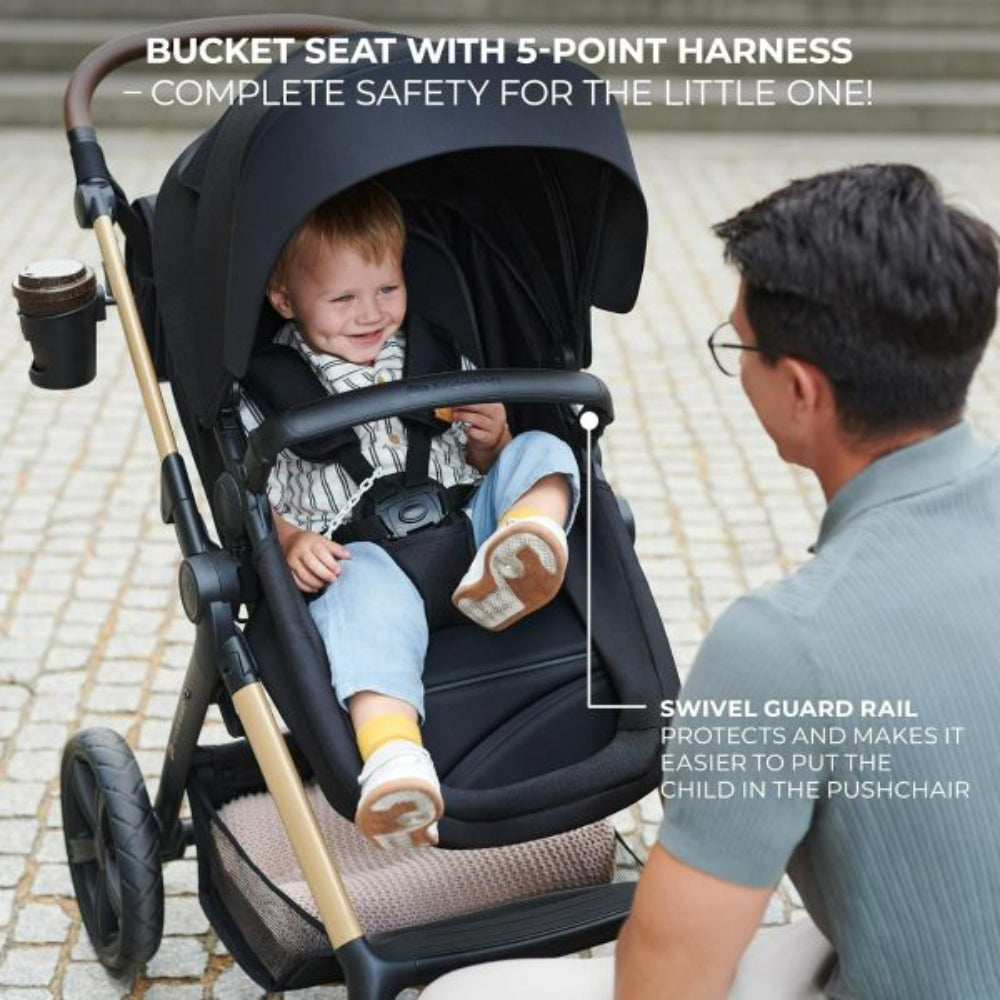 Kinderkraft Moov2 Air Travel System - Black