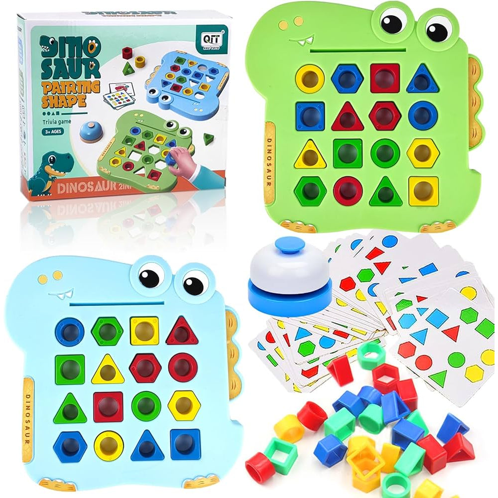 Dinosaur Pairing Shape 2in1 Board