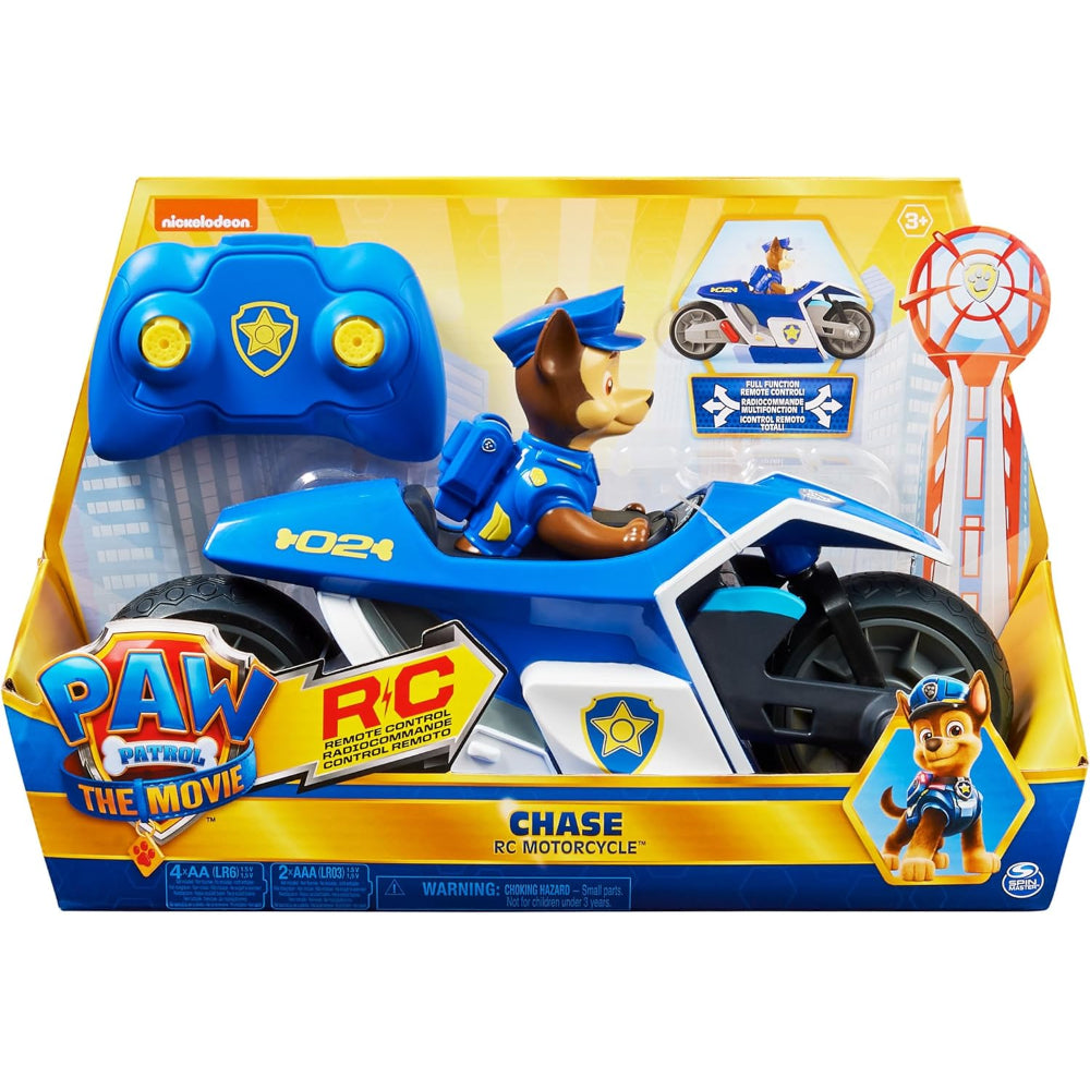Paw Patrol The Movie: Chase R/C Motorcycle