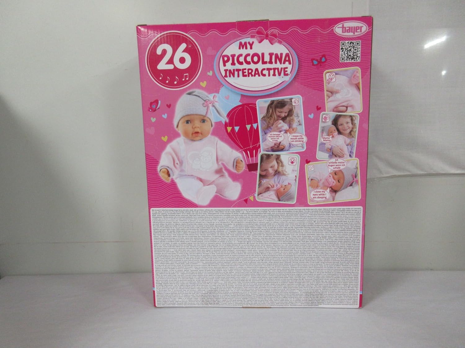 My Piccola Baby Interactive Talking Doll with Smart Phone and Mic