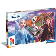 Clementoni Frozen Maxi Super Color Puzzle – 104 Pcs