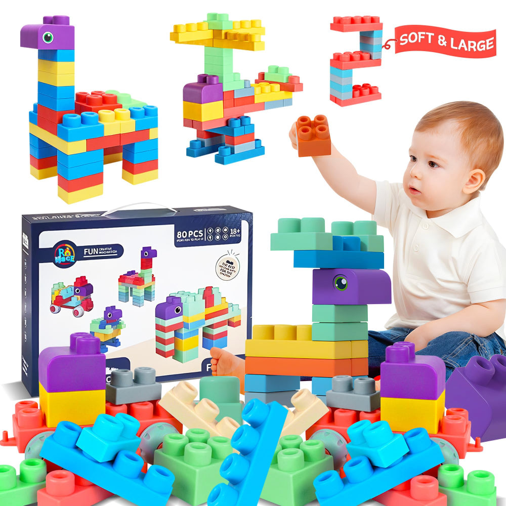 Baby Soft Building Block Set – 20 Pcs
