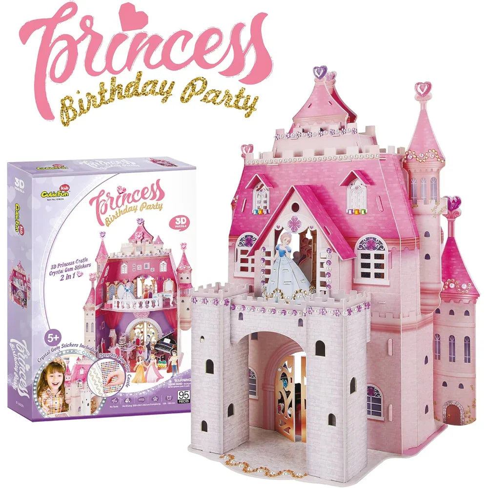 CubicFun Princess Birthday Party 3D Puzzle - Toys