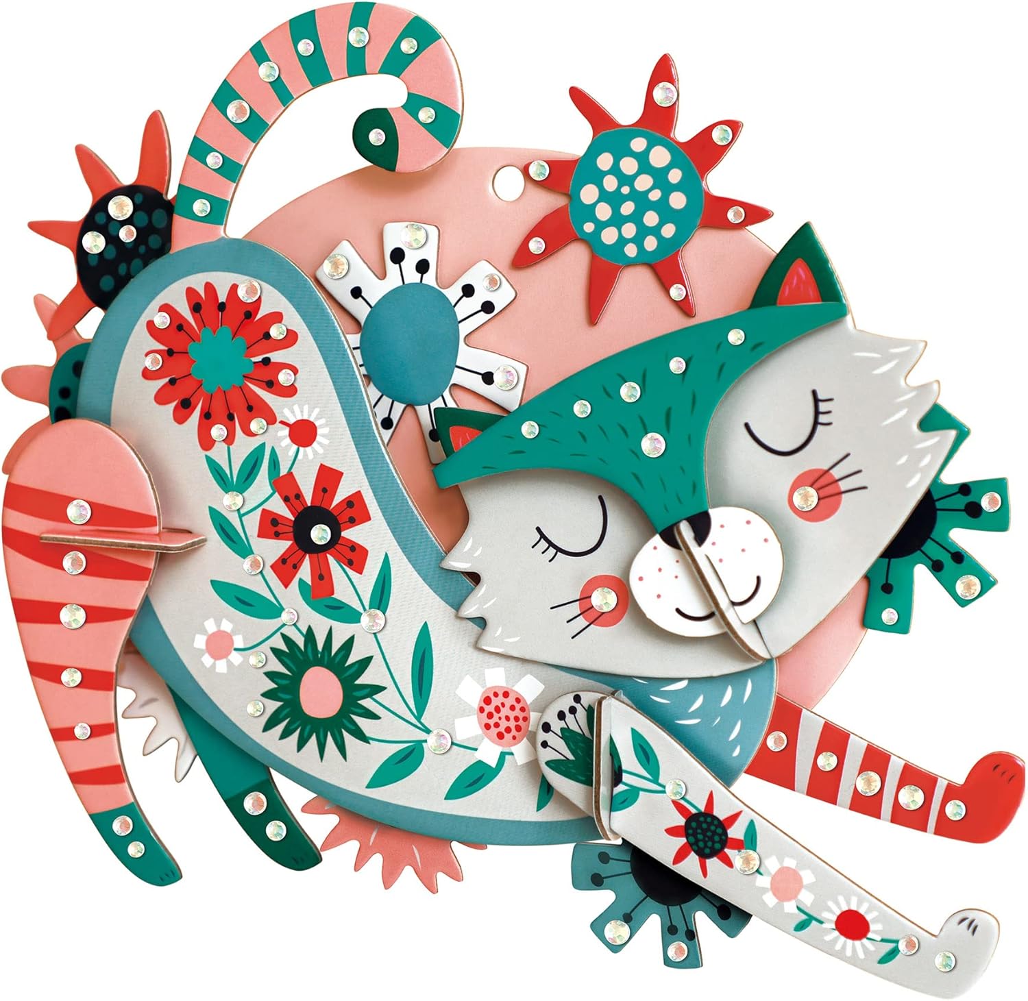 Avenir 3D Decoration Cat - 23 Pcs