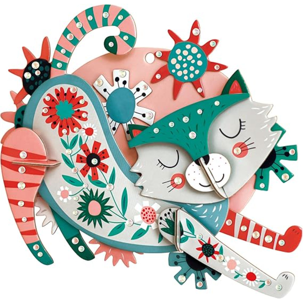 Avenir 3D Decoration Cat - 23 Pcs - Toys