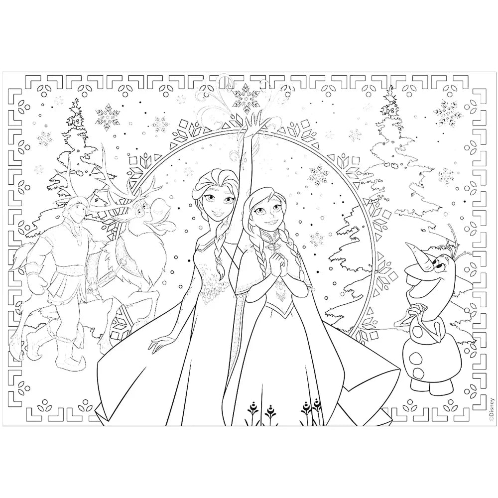 Lisciani Frozen Double-Face Puzzle - 250 Pieces