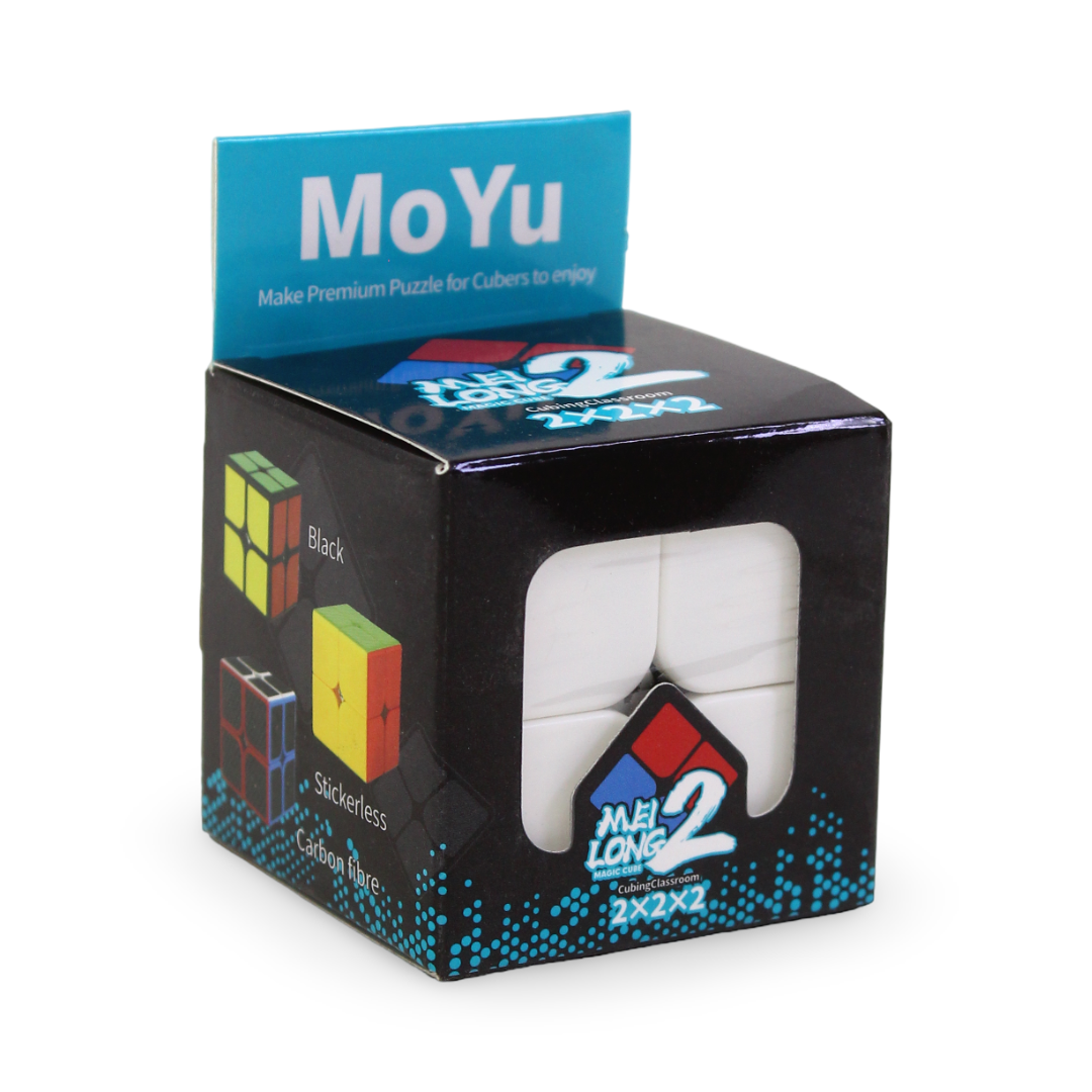 MoYu 2×2 Rubik's Cube – Stickerless - Toys - Bright Future