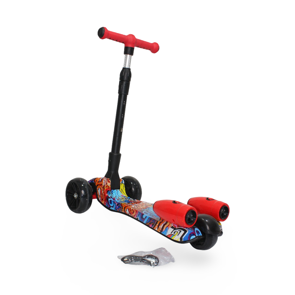 Manual Scooter with (Smoke, Music and Light) and Bluetooth