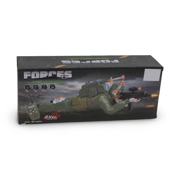 Forces Remote Control Series Crawling Soldier Toy