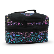 Smiggle Dreamy Flower Cat Double-Decker Insulated Lunch Bag - School