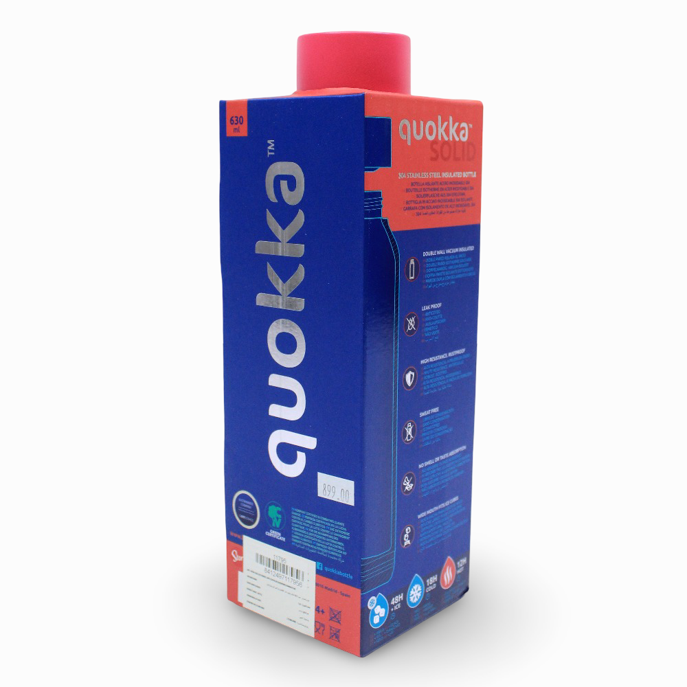 Quokka Pink Stainless Steel Thermos – 630 ml