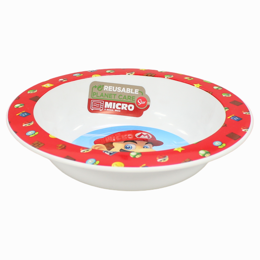 Stor Super Mario Microwave Deep Plate