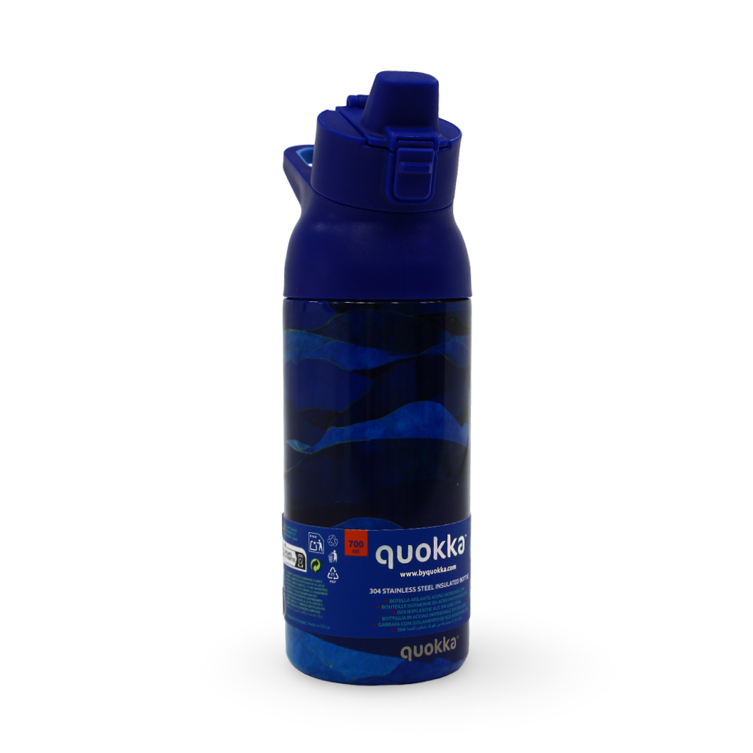 Quokka Insulated Stainless Steel Water Bottle 700ml – Navy