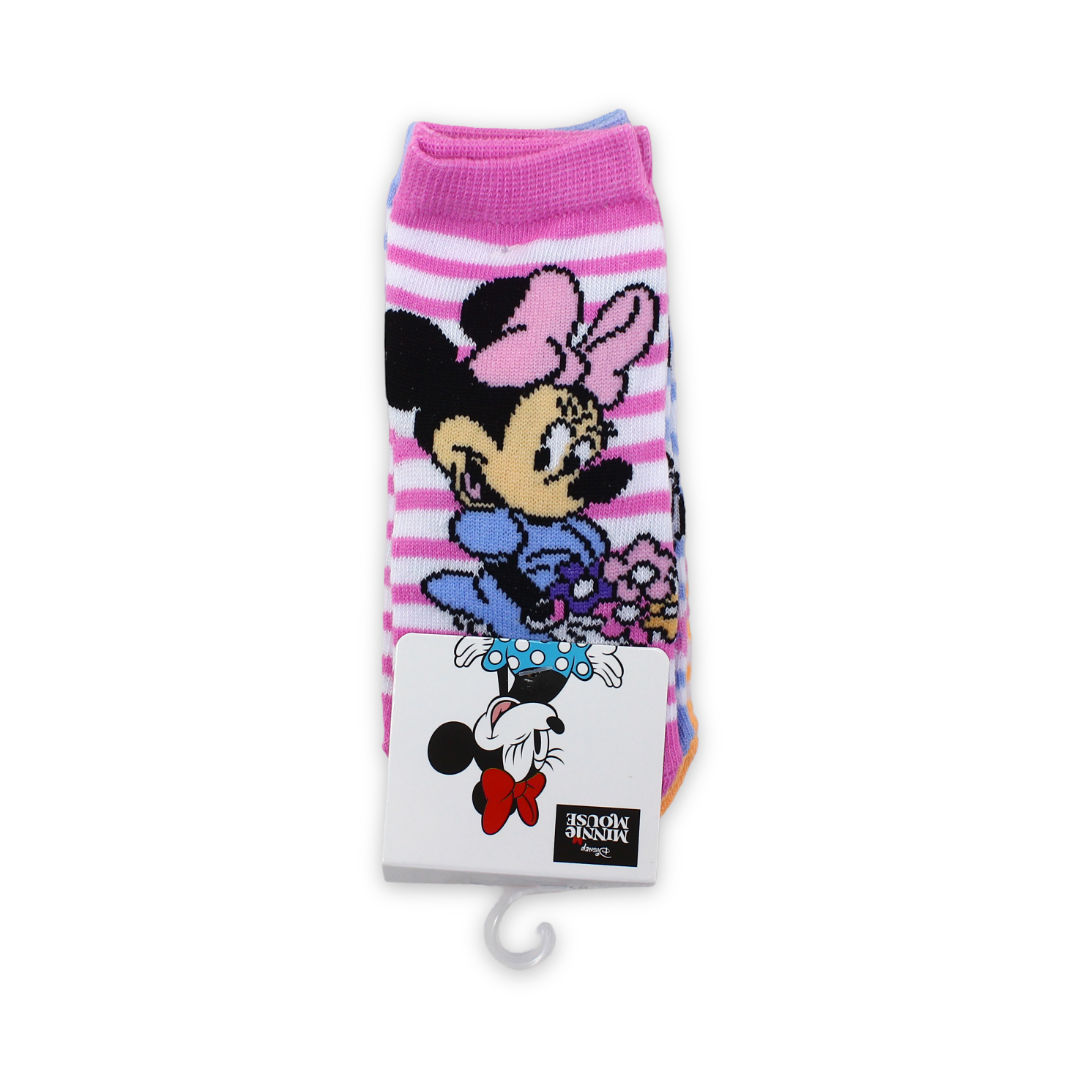 Minnie Mouse Girls Socks – Pack Of 3
