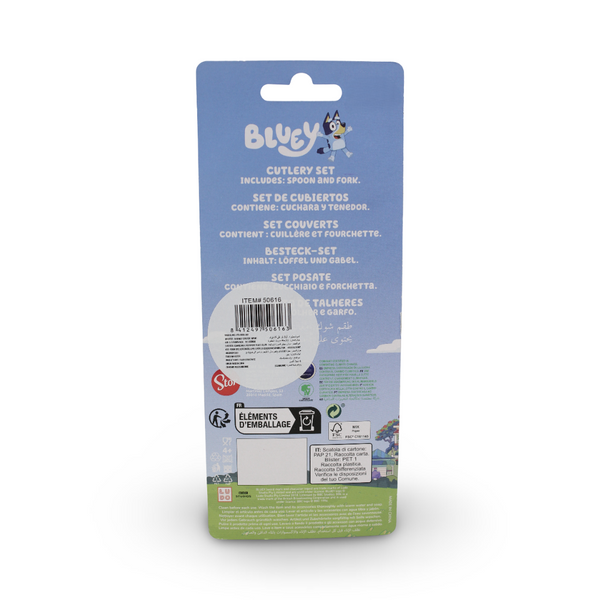 Stor Bluey Spoon and Fork Set