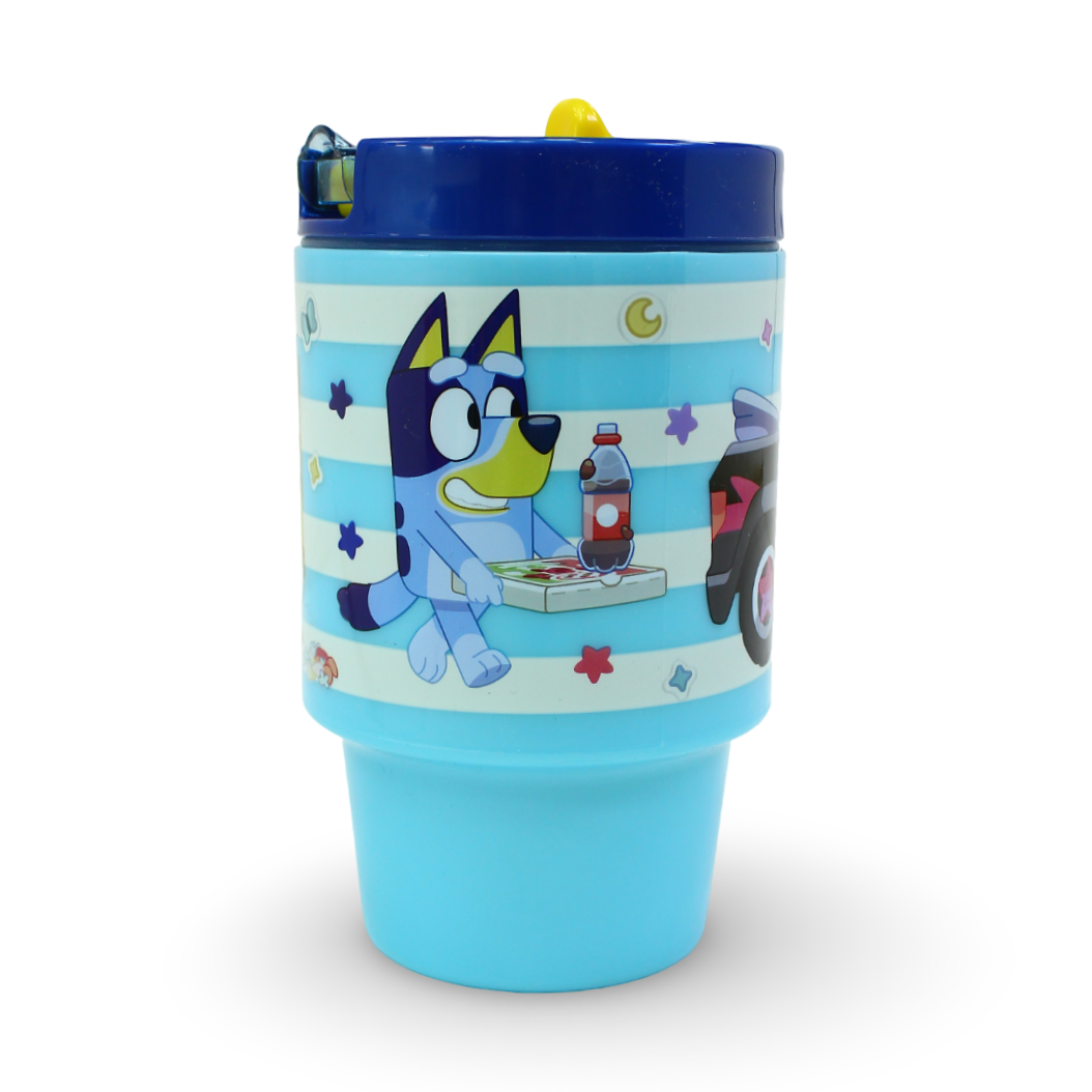 Stor Bluey Plastic Cup with Lid – 530ml