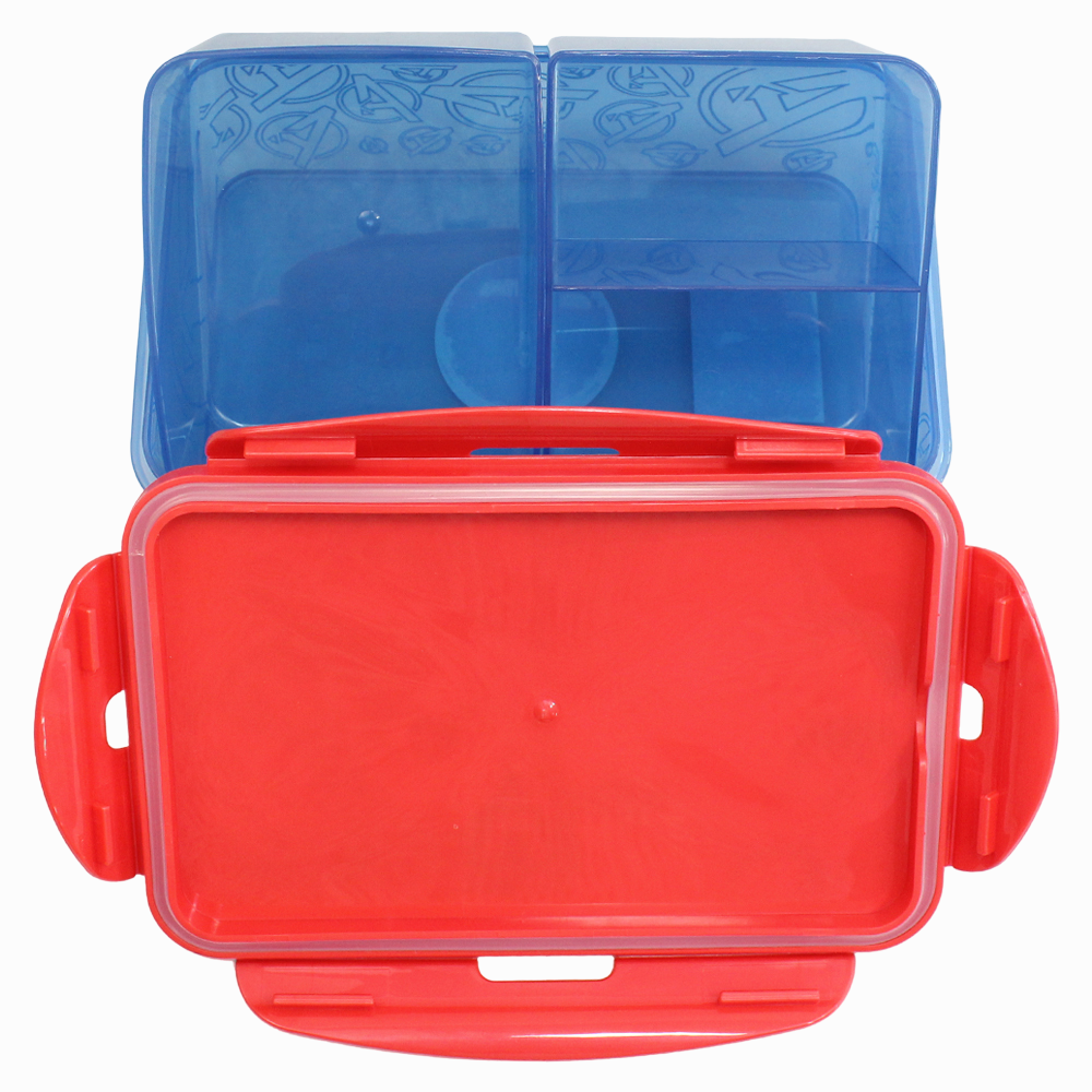 Stor Avengers Rectangular Food Container with Removable Compartments 1190ml