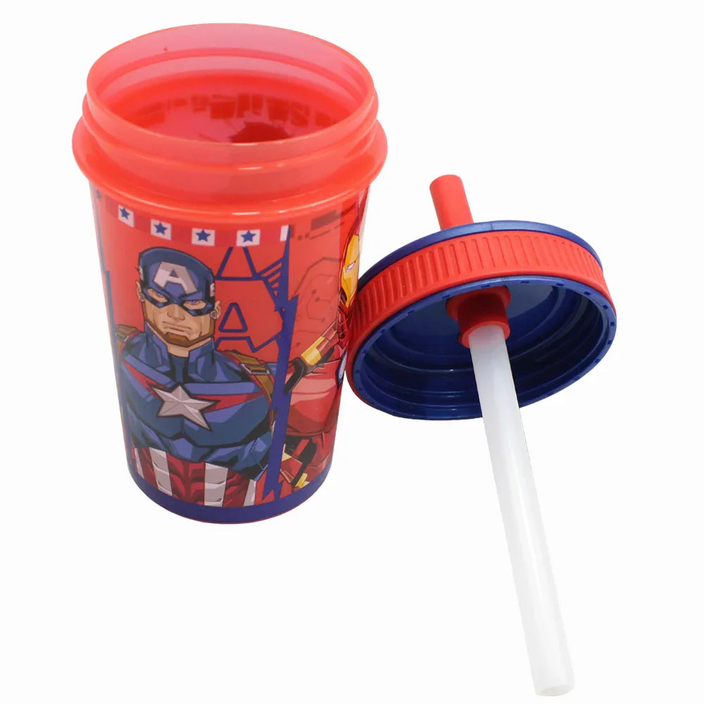Stor Avengers Leakproof Silicone Straw Tumbler 465ml