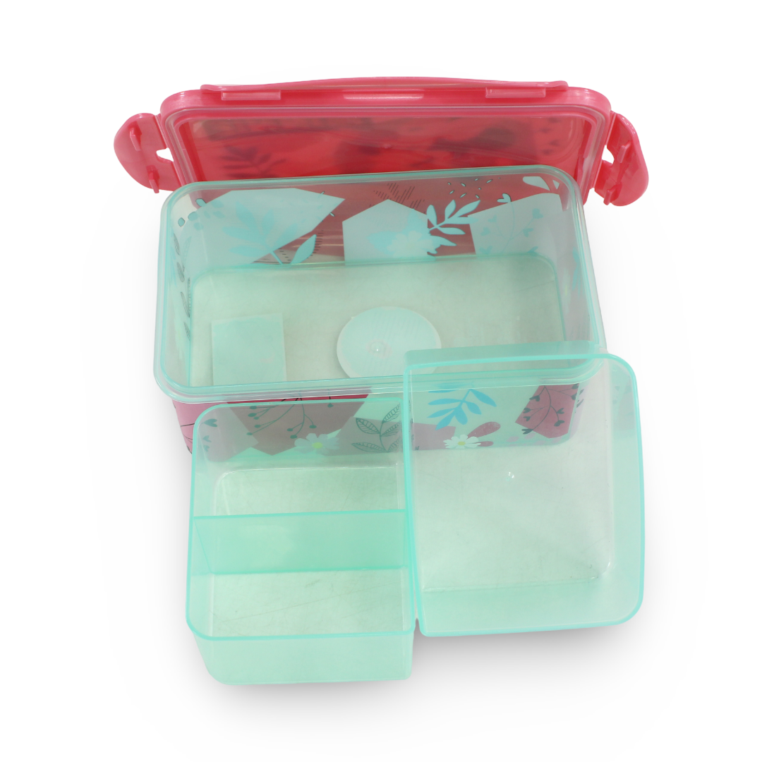 Stor Minnie Rectangular Food Container with Removable Compartments – 1190ml