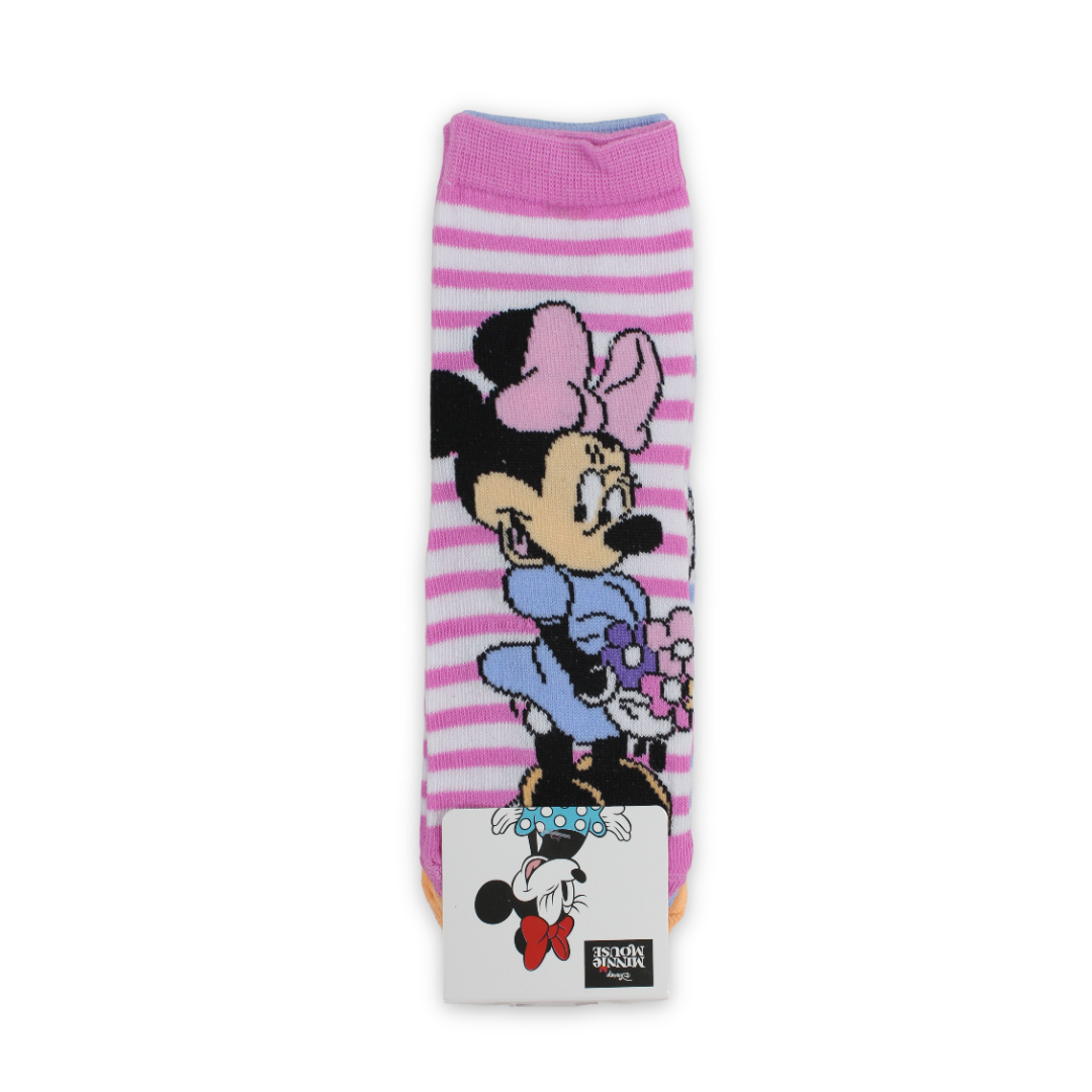 Girls Minnie Mouse Socks – Pack Of 3