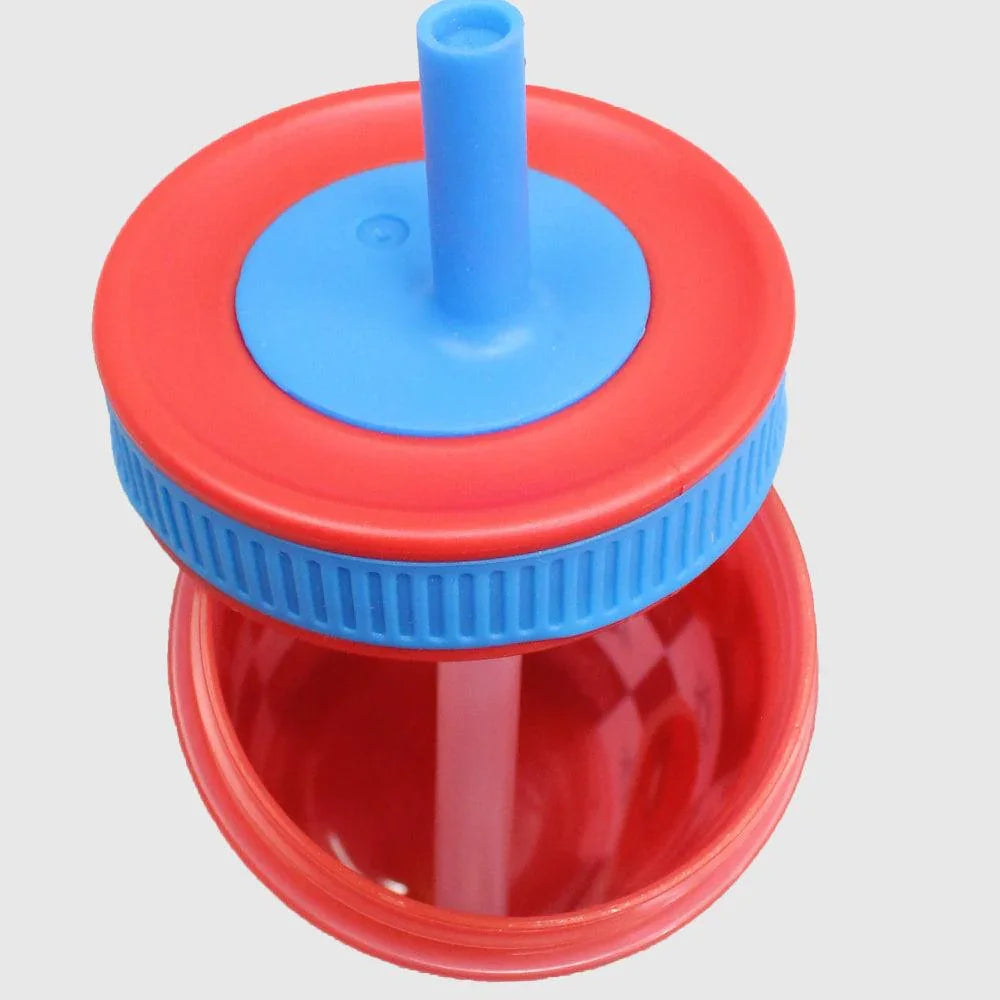 Stor Spiderman Leakproof Silicone Straw Tumbler 465 ML