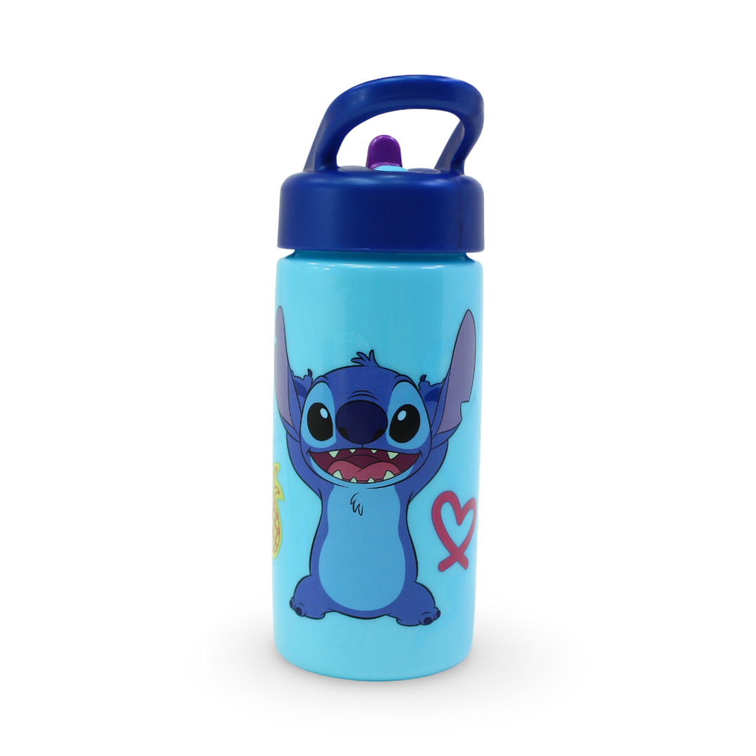 Stor Stitch Sports Water Bottle with Straw and Built-in Handle – 410ml