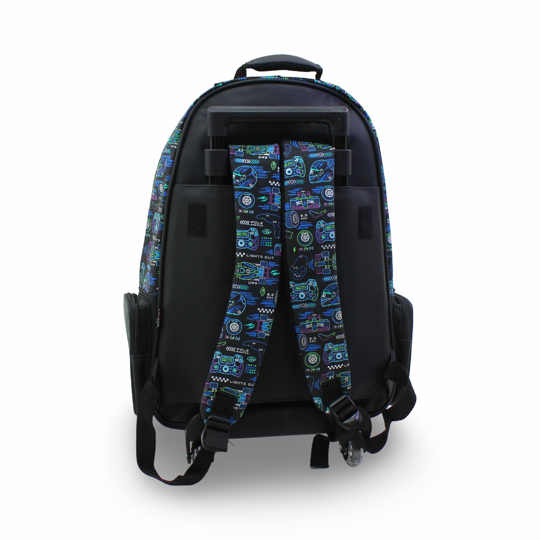 Smiggle Cars Trolley Bag – 17 Inches
