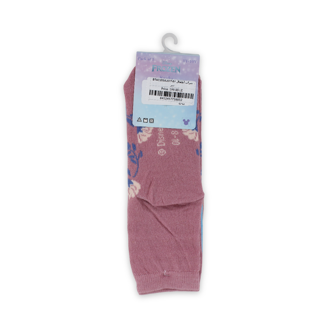 Girls Frozen Socks – Pack Of 3