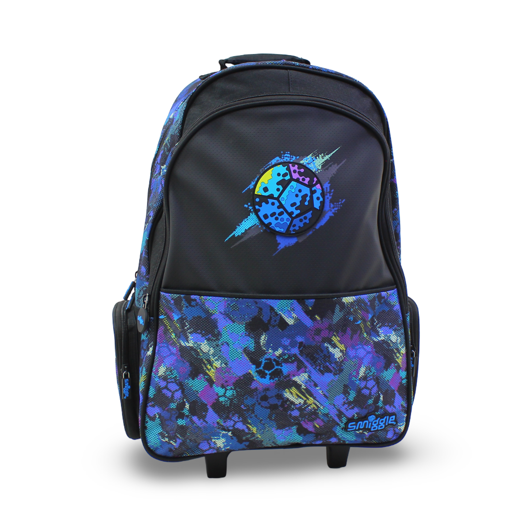 Smiggle Football Trolley Bag – 17 Inches