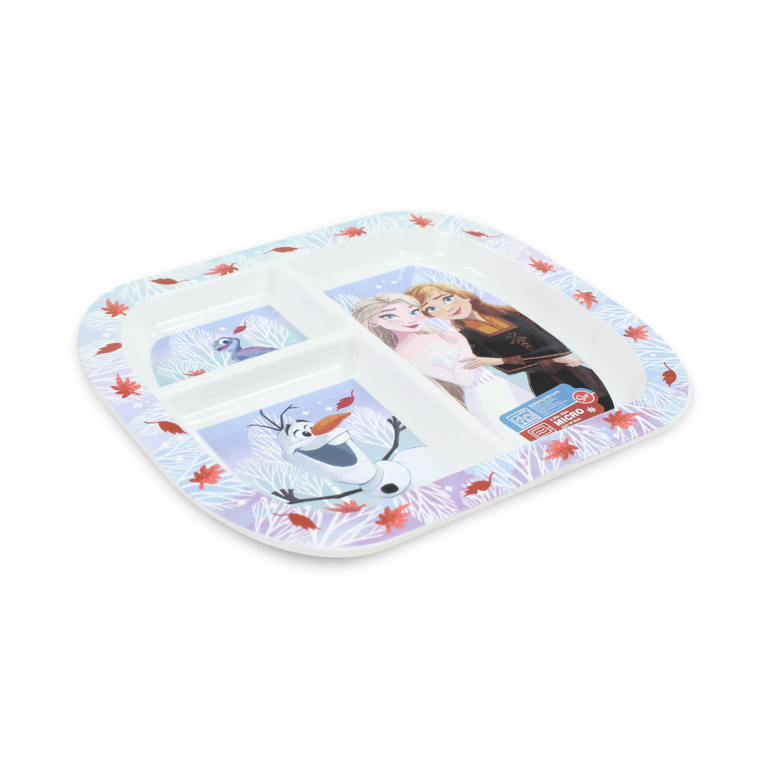 Stor Frozen Divided Plate 3 Piece