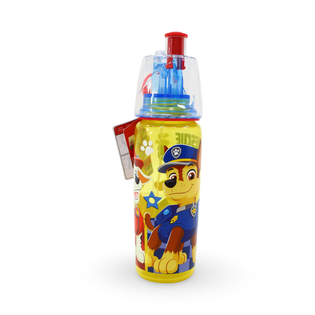 Stor Paw Patrol Boy Rescue Pups Water Bottle with Sprayer – 575ml
