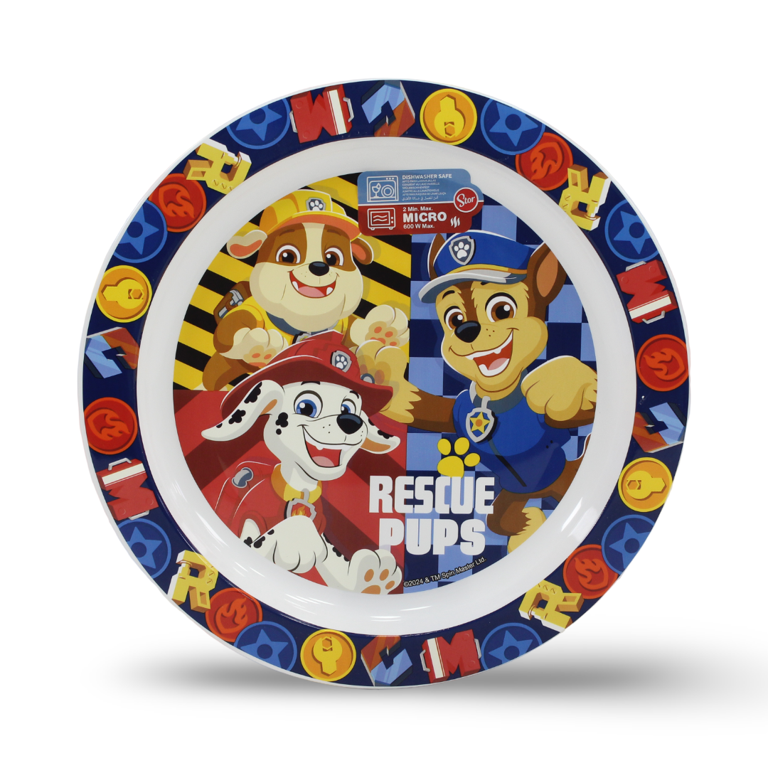 Stor Paw Patrol Microwave Plate - Assortments