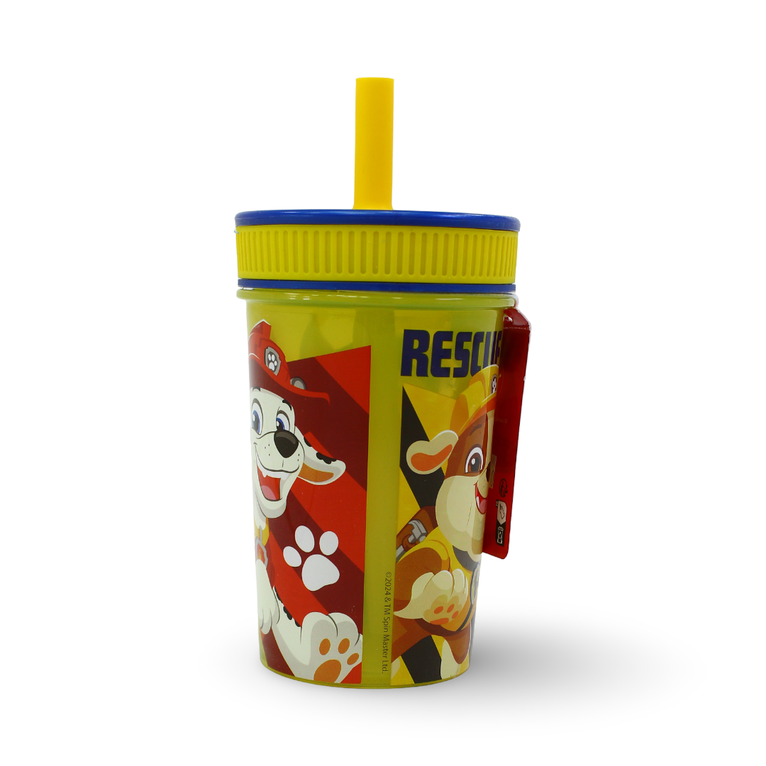 Stor Paw Patrol "Pup Power" Leakproof Silicone Straw Tumbler – 420ml