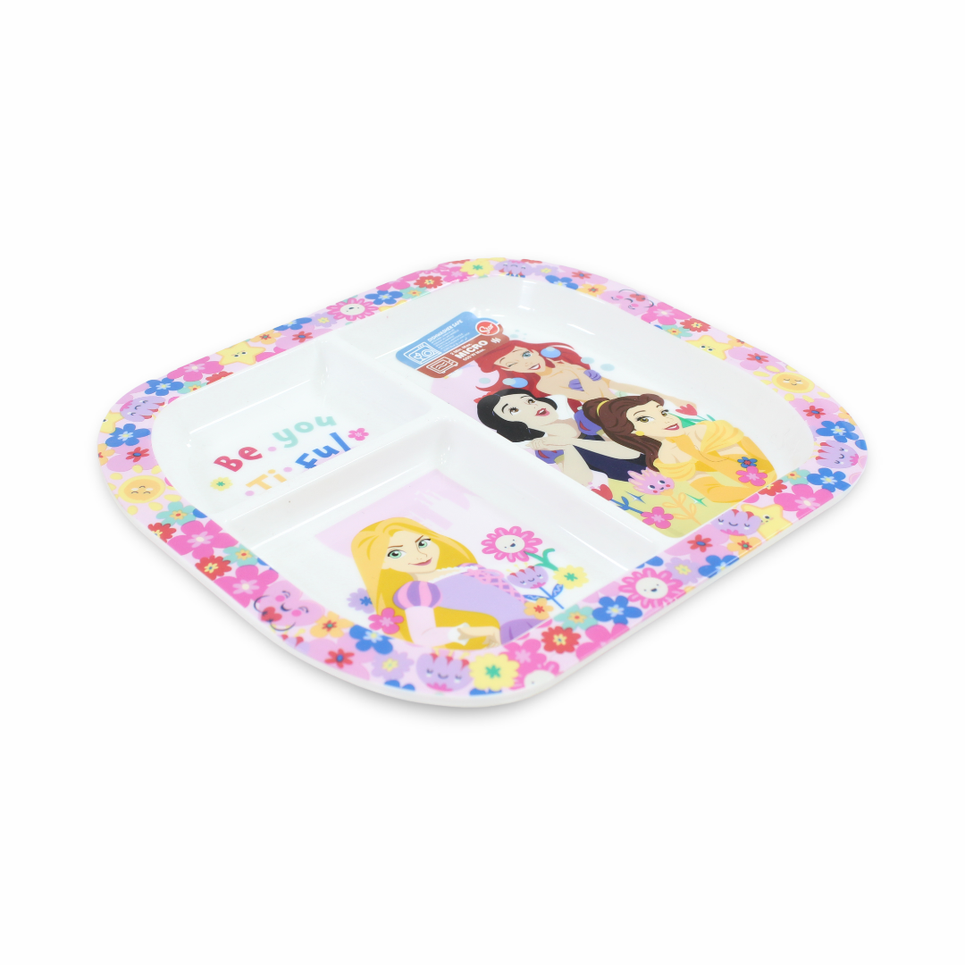 Stor Princess Girl Microwave Divided Plate – 3 Piece