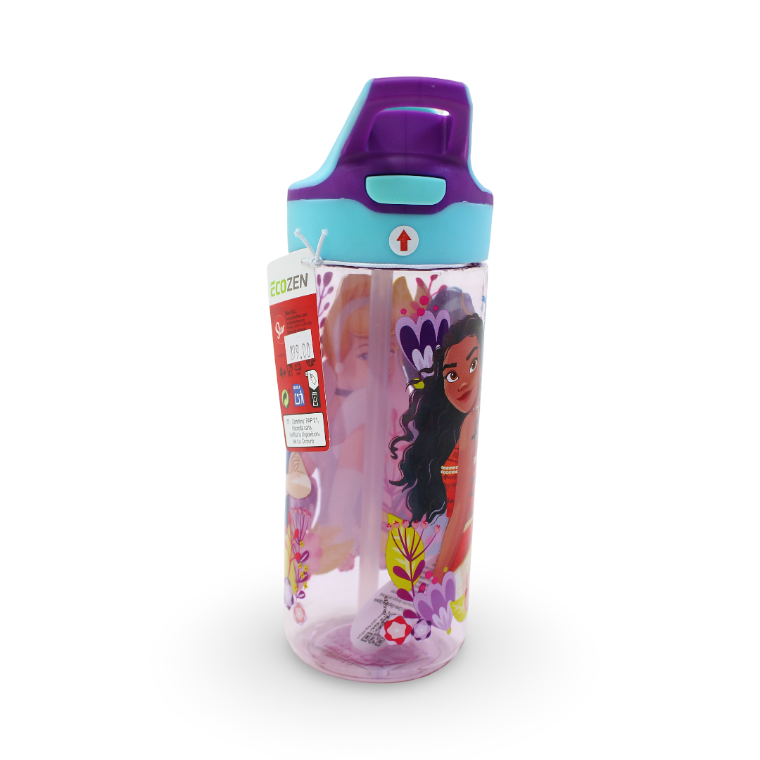 Stor Princess Water Bottle with Flip-Top Lid – 620ml