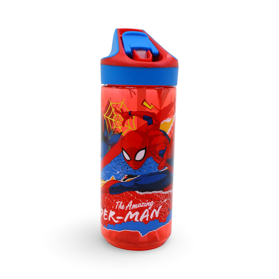 Stor Spider-Man Reusable Plastic Water Bottle – 620ml - School
