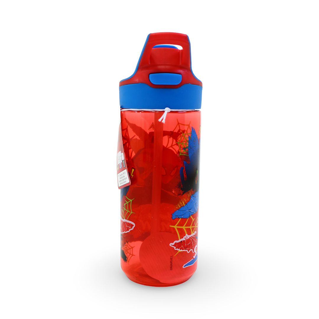 Stor Spider-Man Reusable Plastic Water Bottle – 620ml