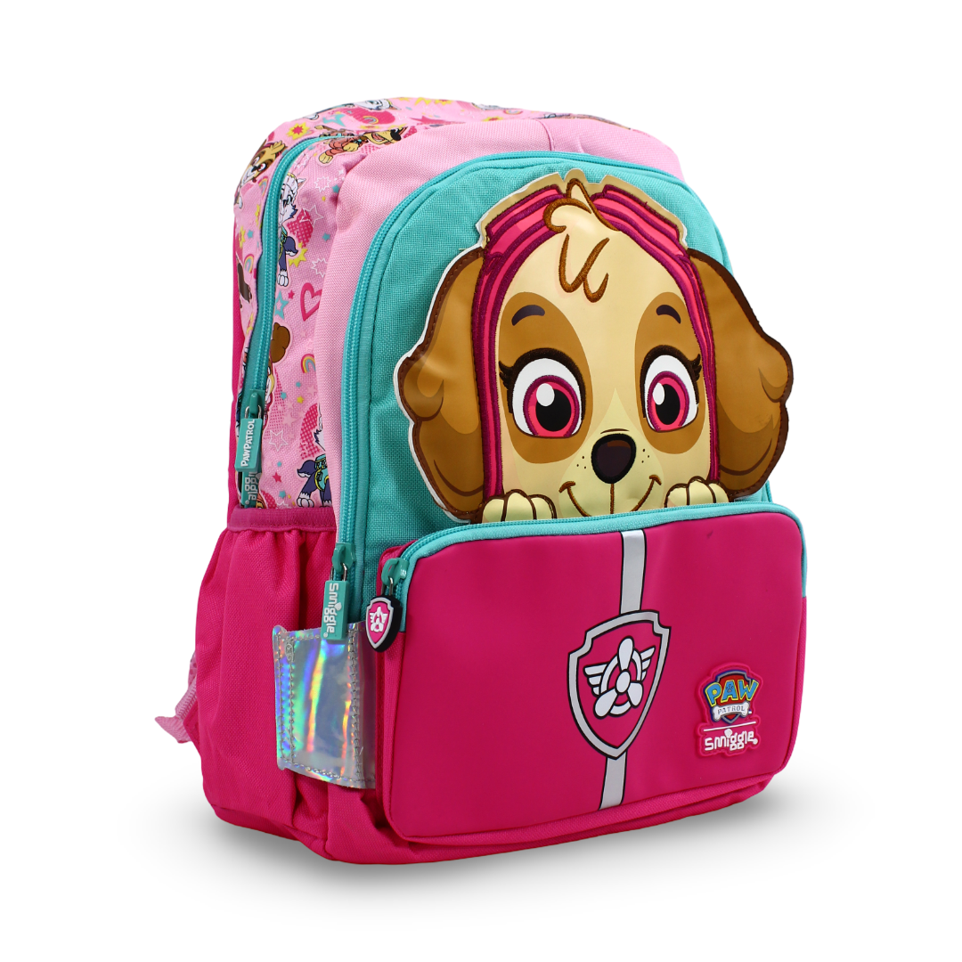 Smiggle Paw Patrol Girls Skye Junior Character Backpack – 14 Inches