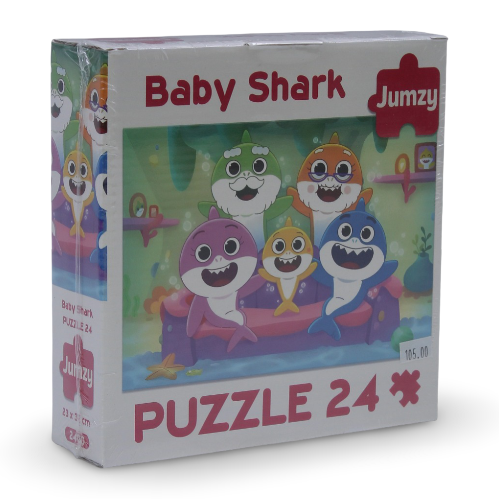 Jumzy Baby Shark Puzzle – 24 Pieces