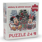 Jumzy Mickey & Minnie Mouse Puzzle – 24 Pieces