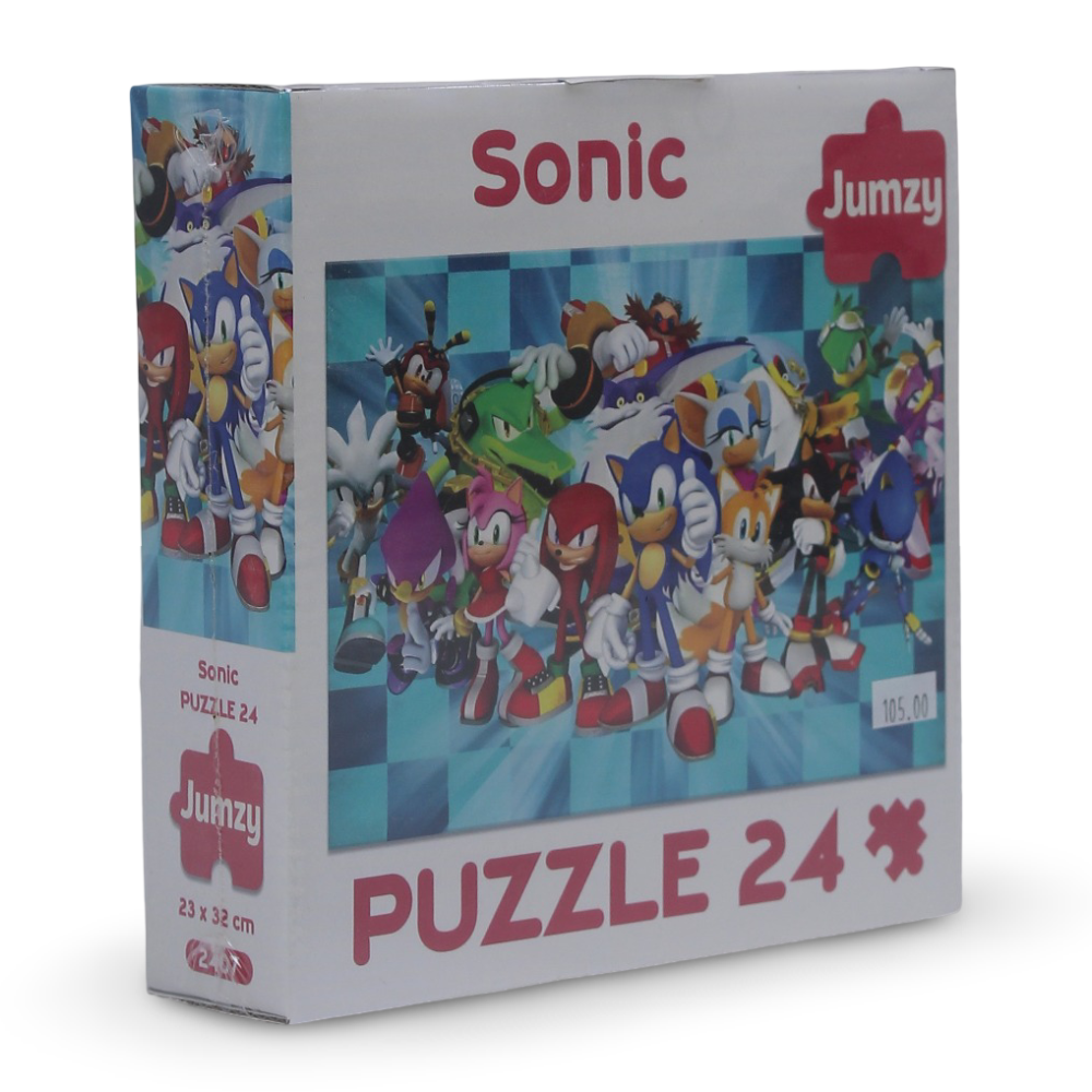 Jumzy Sonic Puzzle – 24 Pieces