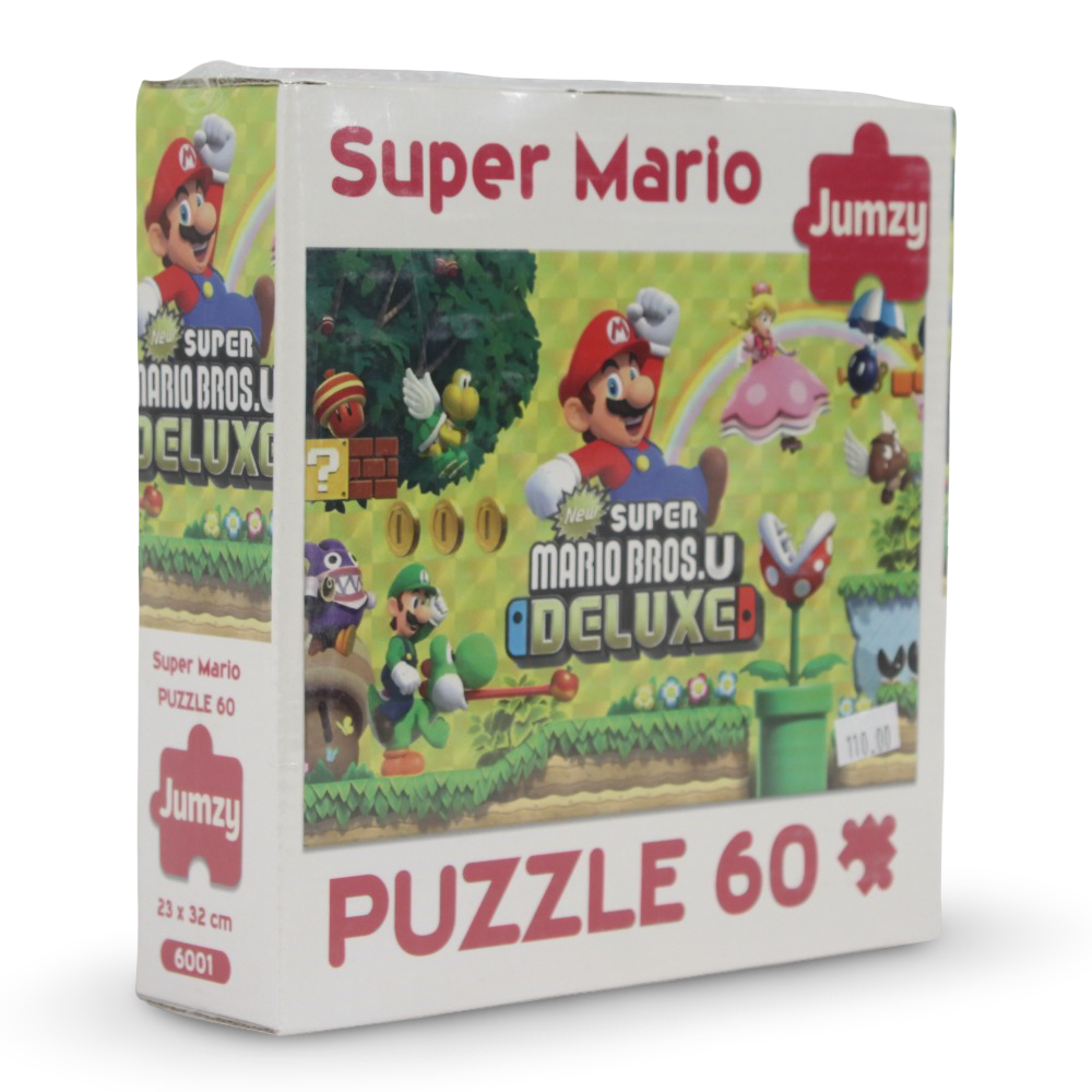 Jumzy Super Mario Puzzle – 60 Pieces