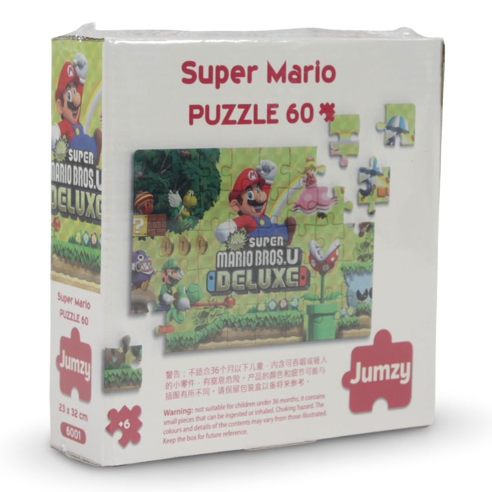 Jumzy Super Mario Puzzle – 60 Pieces