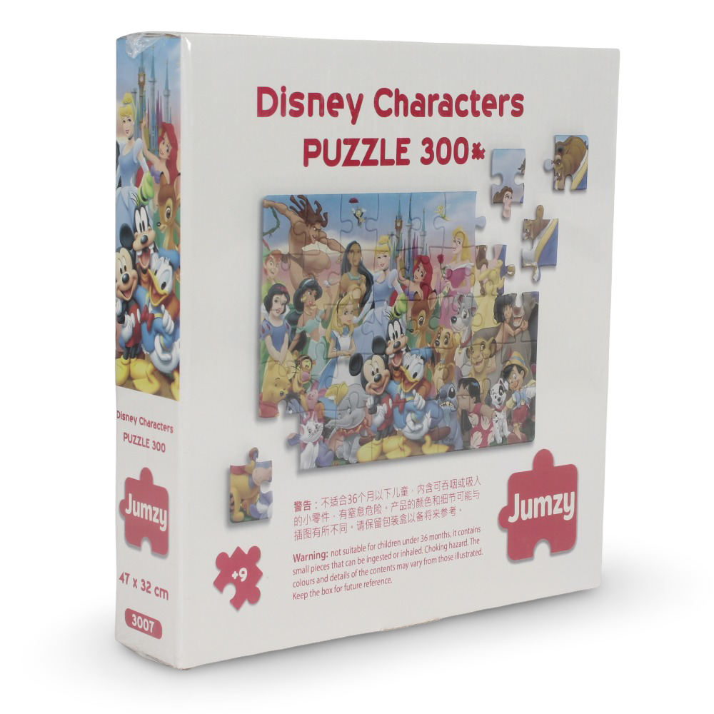 Jumzy Disney Characters Puzzle – 300 Pieces