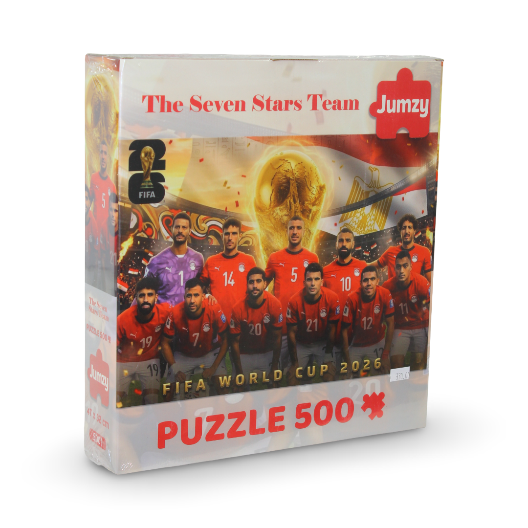 Jumzy The Egyptian National Football Team Puzzle – 500 Pcs - Toys