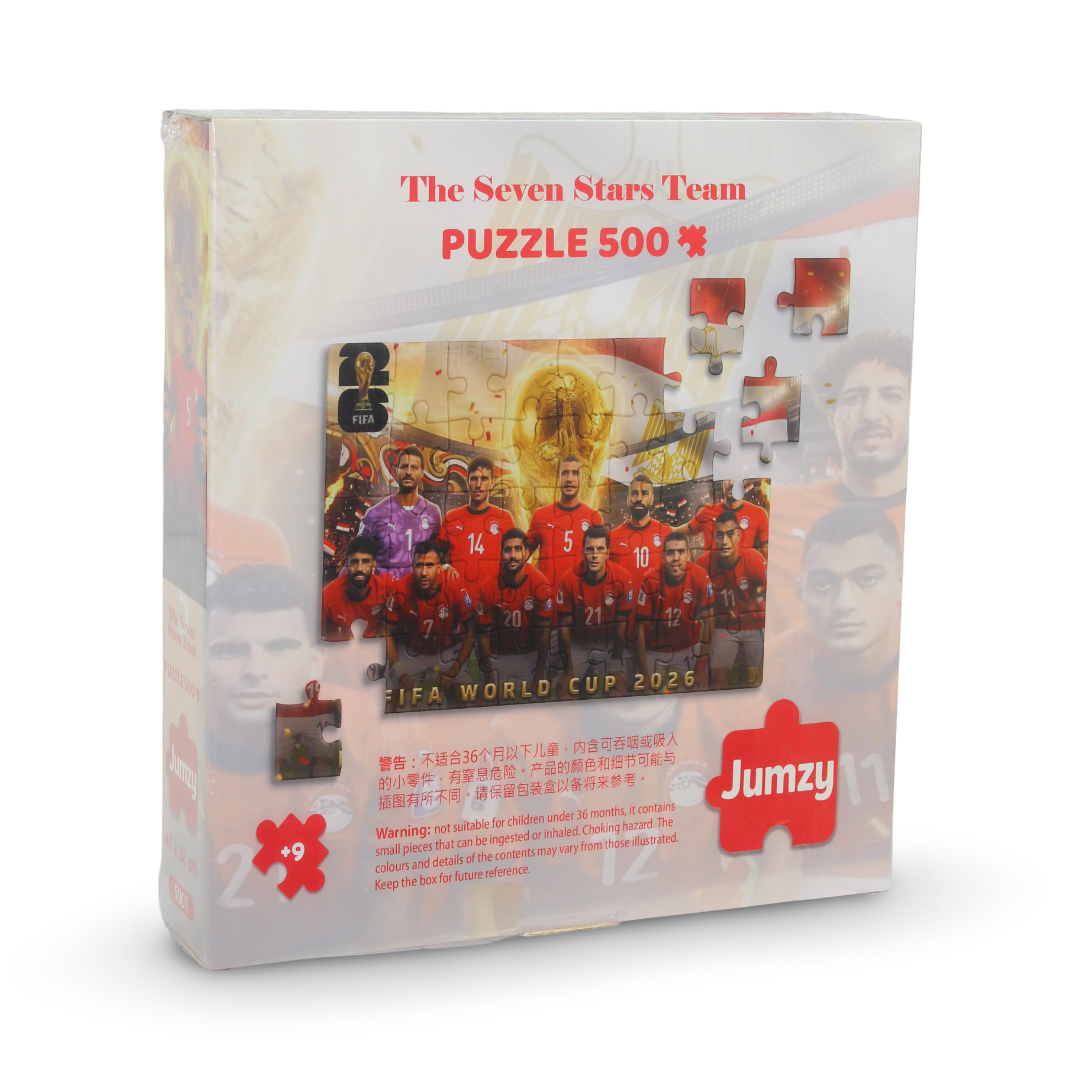 Jumzy The Egyptian National Football Team Puzzle – 500 Pcs