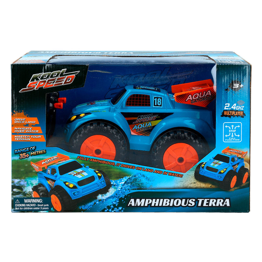 2.4G Remote Control Amphibious Terra Car – Land & Water Action Vehicle