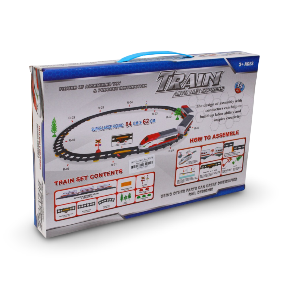 Battery-Operated Train Auto Run Express