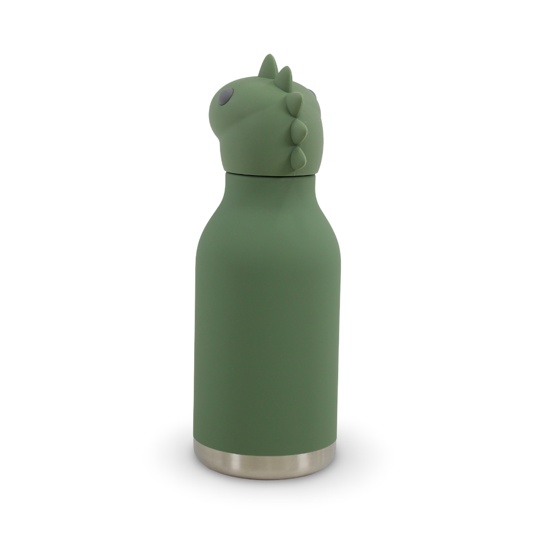 Asobu Bestie Bottle Dinosaur 460ml – Olive